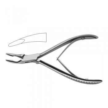 Friedmann Bone Rongeur Stainless Steel, 13.5 cm - 5 1/4"